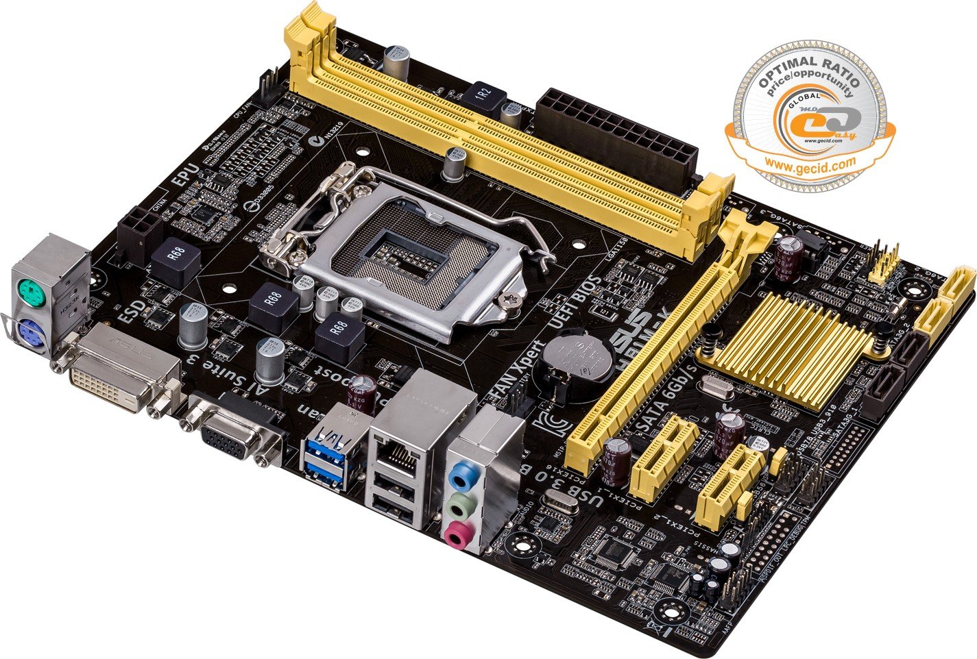 Материнская плата Asus H81M-K s-1150 H81 купить | Elmir - цена, отзывы ...