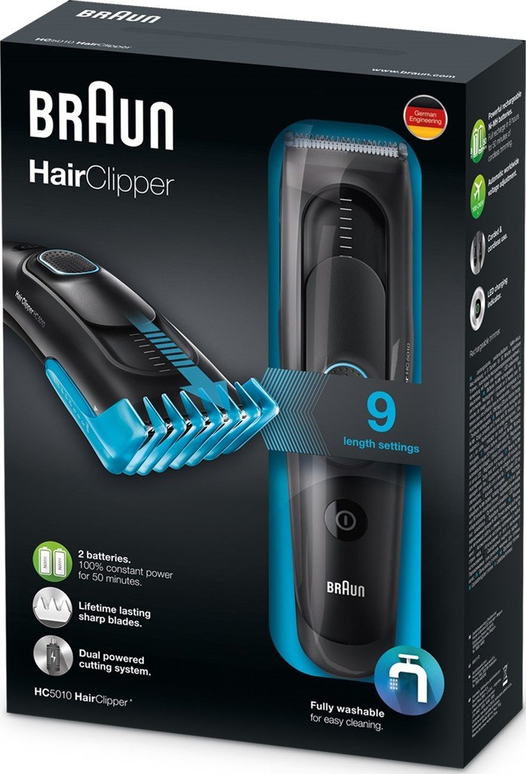 Машинка для стрижки Braun HC5010 купить | ELMIR - цена, отзывы ...