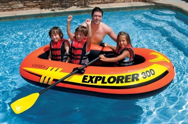 Лодка Intex Explorer 300 (58332) купить | ELMIR - цена, отзывы ...