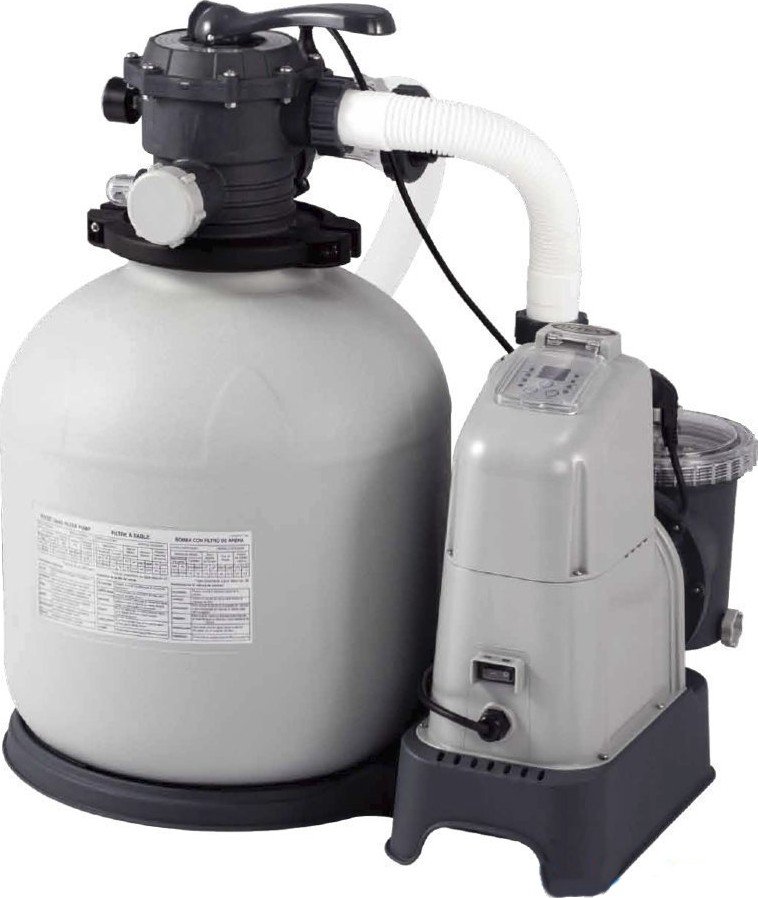 Система соленой воды & фильтр-насос грубой очистки Intex (28676/28678 ...