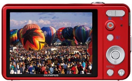 Цифровая фотокамера Olympus VG-160 Red купить | ELMIR - цена