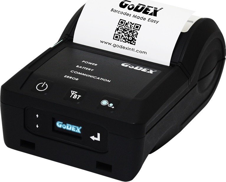 Мобильный принтер Godex MX20 Bluetooth (011MX2002000) купить ELMIR
