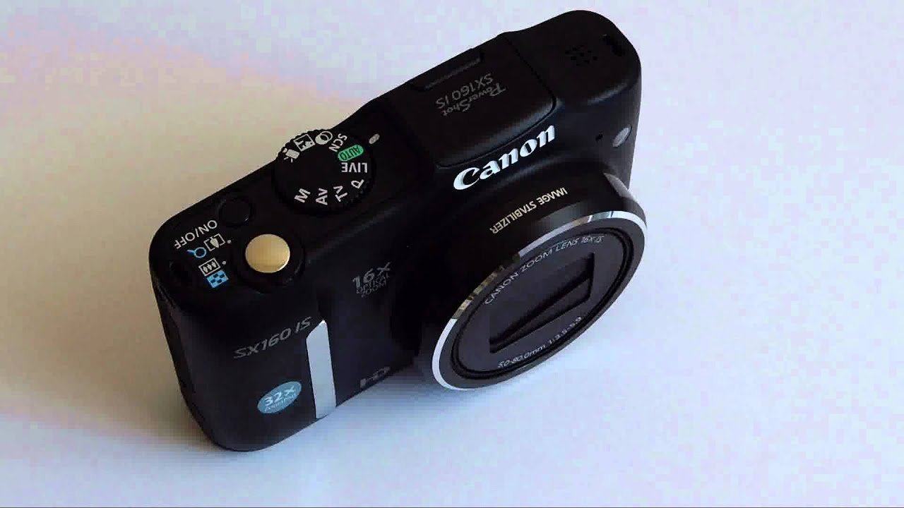 Цифрова фотокамера Canon PowerShot SX160 IS Red купити | ELMIR